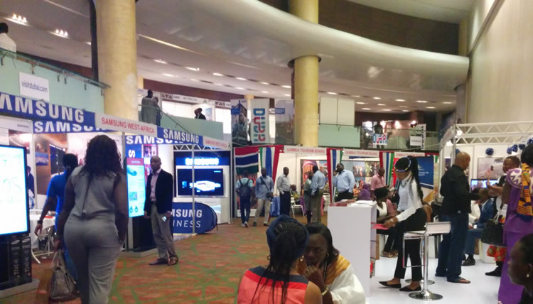 The Pavillion at the 2015 Akwaaba held at Eko Hotel & Suites, Lagos