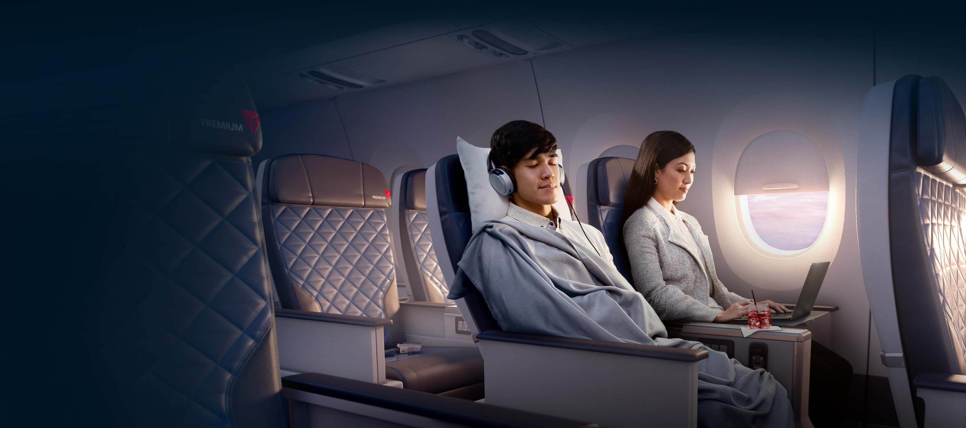 Delta Premium Cabin