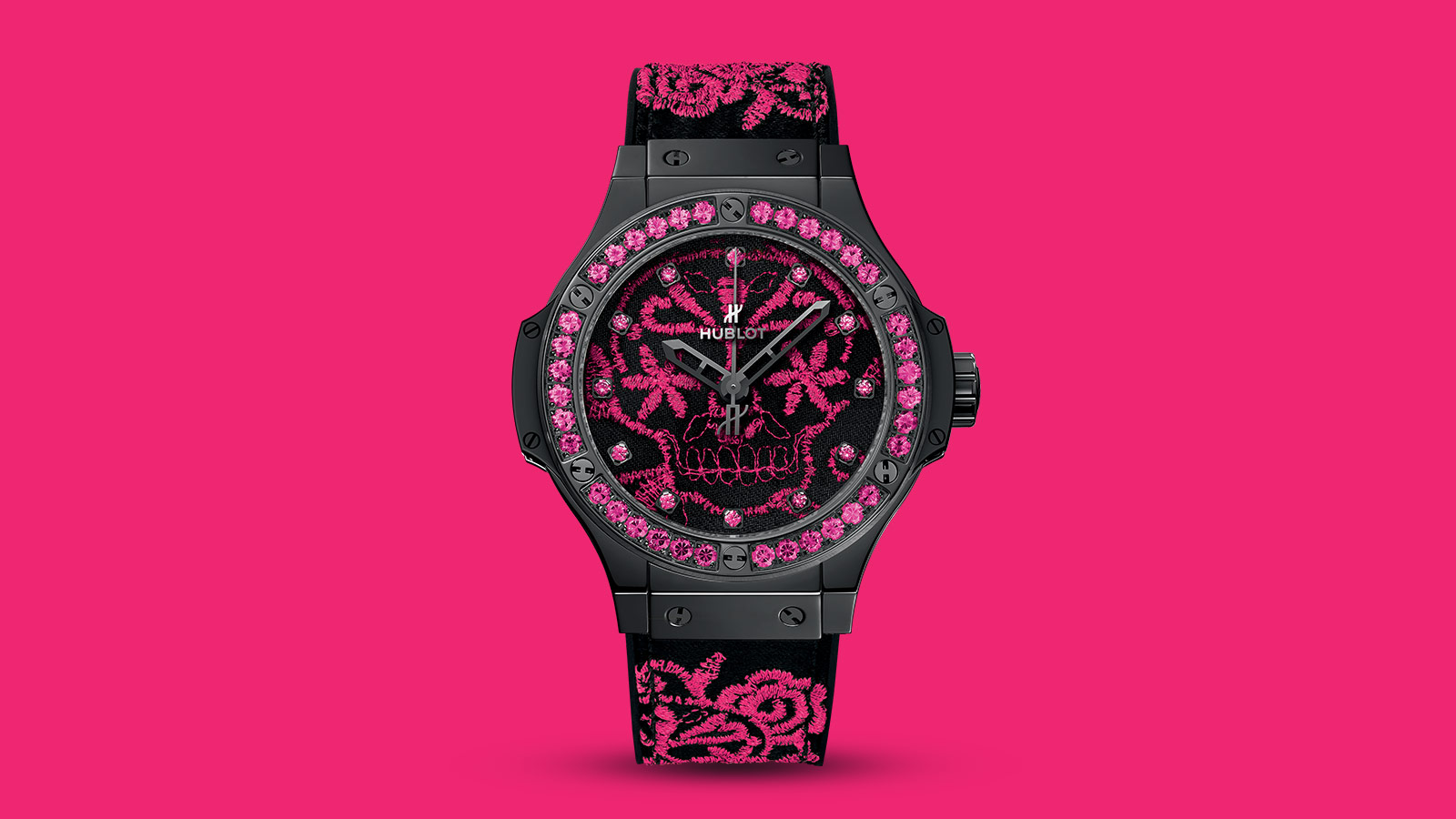 Hublot Big Bang Broderie Sugar Skull Fluo Collection