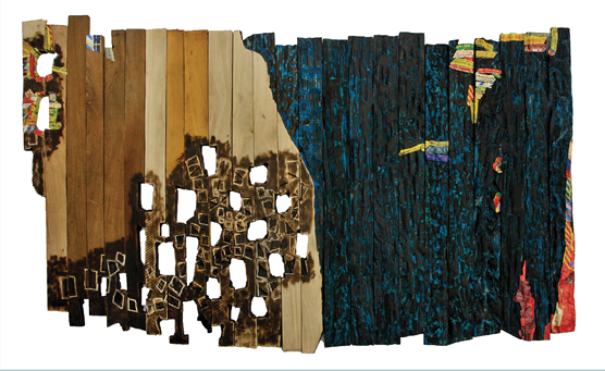 El Anatsui, AHE, 2016