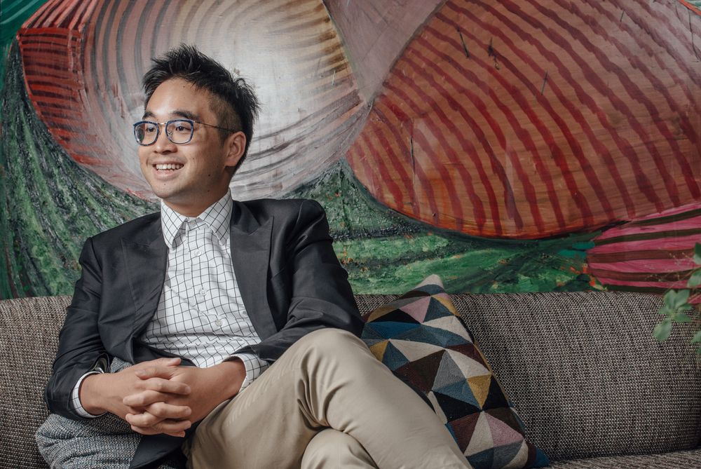 Adrian Cheng. Photographer: Calvin Sit/Bloomberg