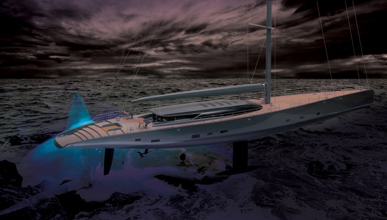Royal Huisman’s 190-Foot Sailing Yacht