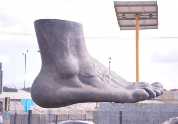 Big Foot at Ojodu Berger, Lagos.