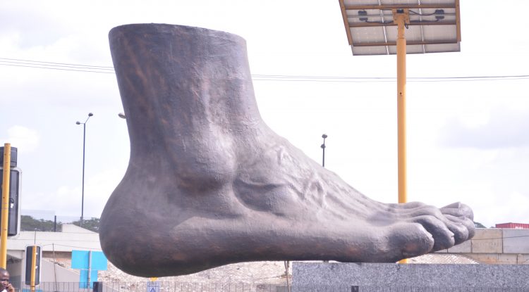 Big Foot at Ojodu Berger, Lagos.