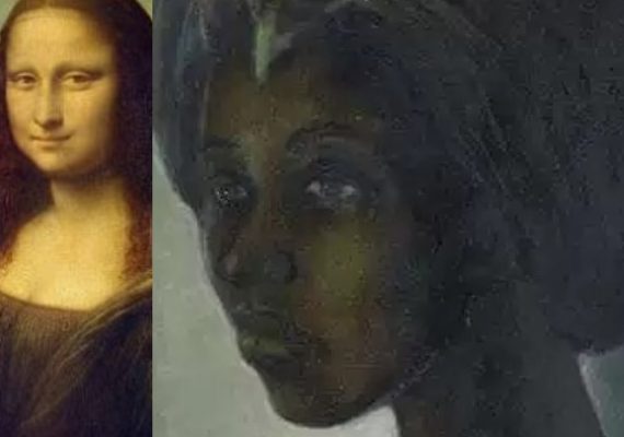 Ben Enwonwu Tutu and Leonardo da Vinci Mona Lisa