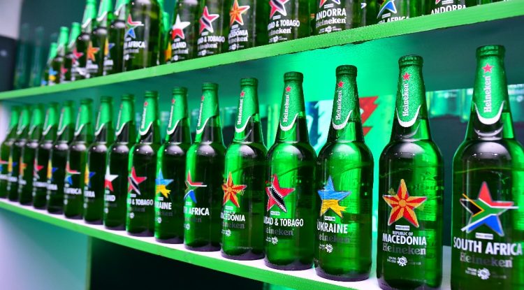 Heineken limited edition bottle