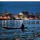 A night view of Lagos City