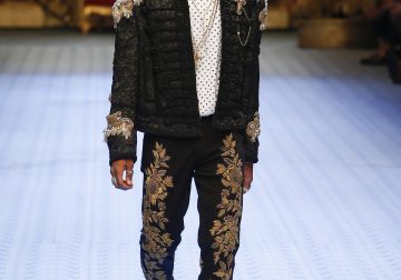 Wizkid for Dolce and Gabbana