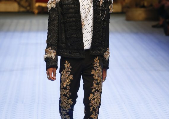 Wizkid for Dolce and Gabbana