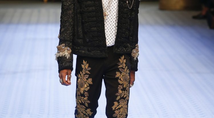 Wizkid for Dolce and Gabbana