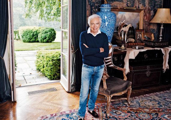 Ralph Lauren at home in Westchester County, New York | Image: Weston Wells