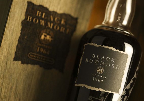 Black Bowmore single malt whisky has been bought for a record £11,900