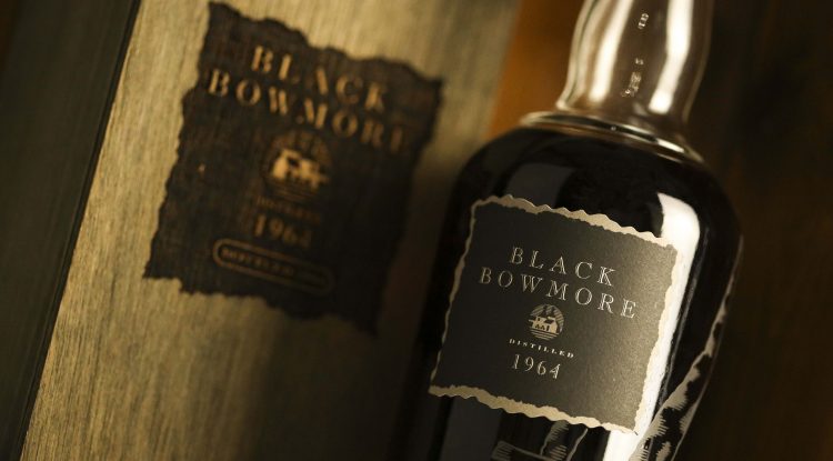 Black Bowmore single malt whisky has been bought for a record £11,900