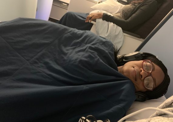 KLM Business Class Seat