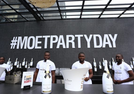 Moet Chandon party Nigeria
