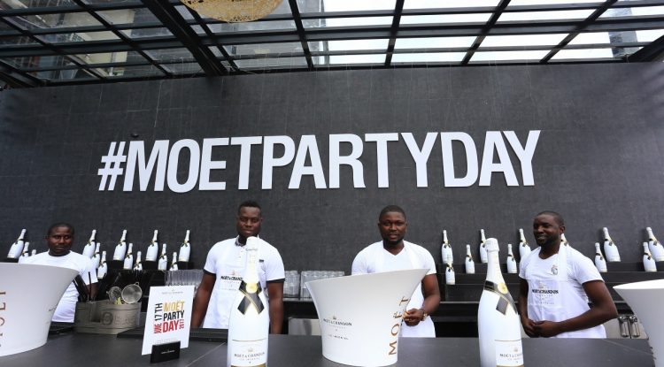 Moet Chandon party Nigeria