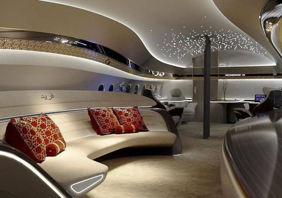 Inside Boeing Business Jet