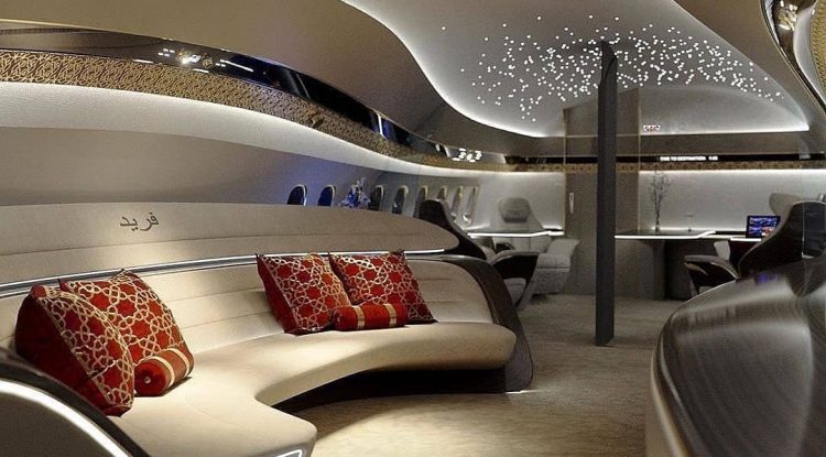 Inside Boeing Business Jet
