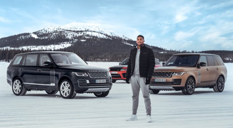Anthony Joshua Range Rover