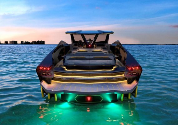 Lamborghini superyacht