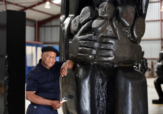 The South African artist Pitika Ntuli