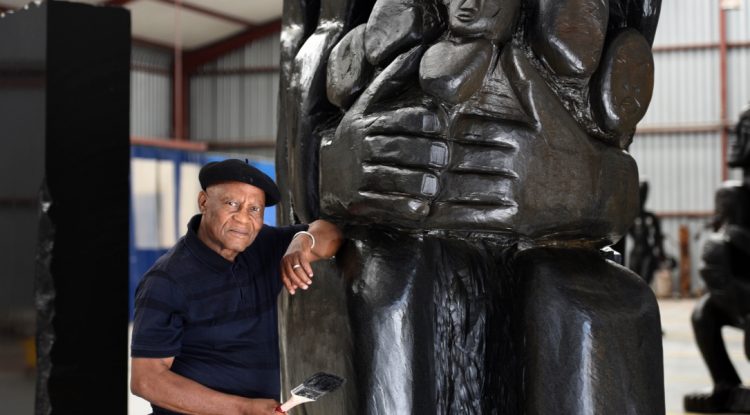 The South African artist Pitika Ntuli
