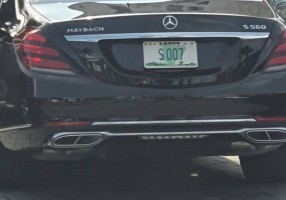 Segun Agbaje Maybach S560