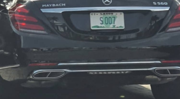 Segun Agbaje Maybach S560