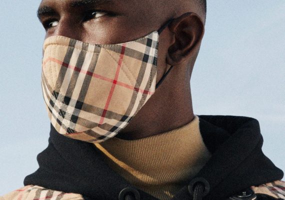 Burberry face mask