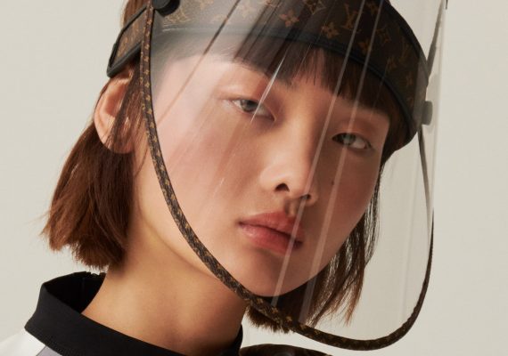 Louis Vuitton face shield
