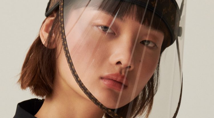 Louis Vuitton face shield