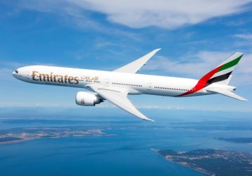 Emirates plane