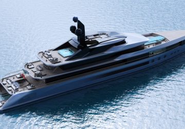 Here's A Superyacht With 9.5m-long Flying Pool
