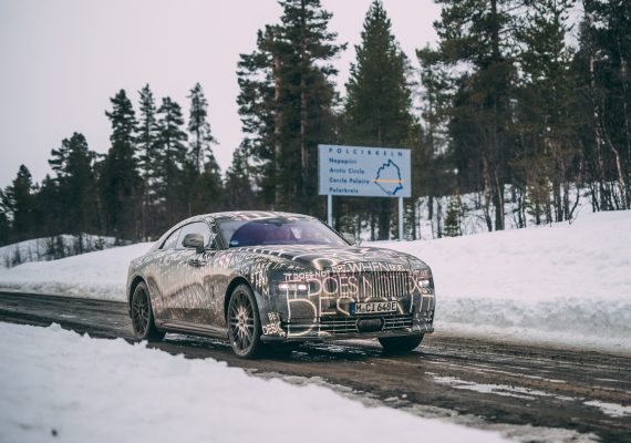 All-electric Rolls-Royce Spectre