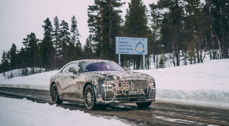 All-electric Rolls-Royce Spectre