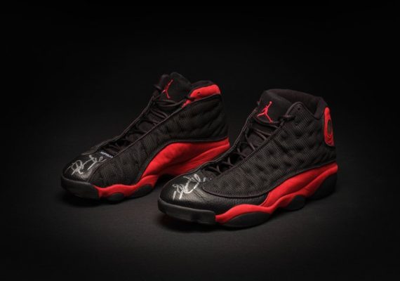 Michael Jordan's Iconic Autographed Shoes Sells for A Record $2.2 Million at Auction
